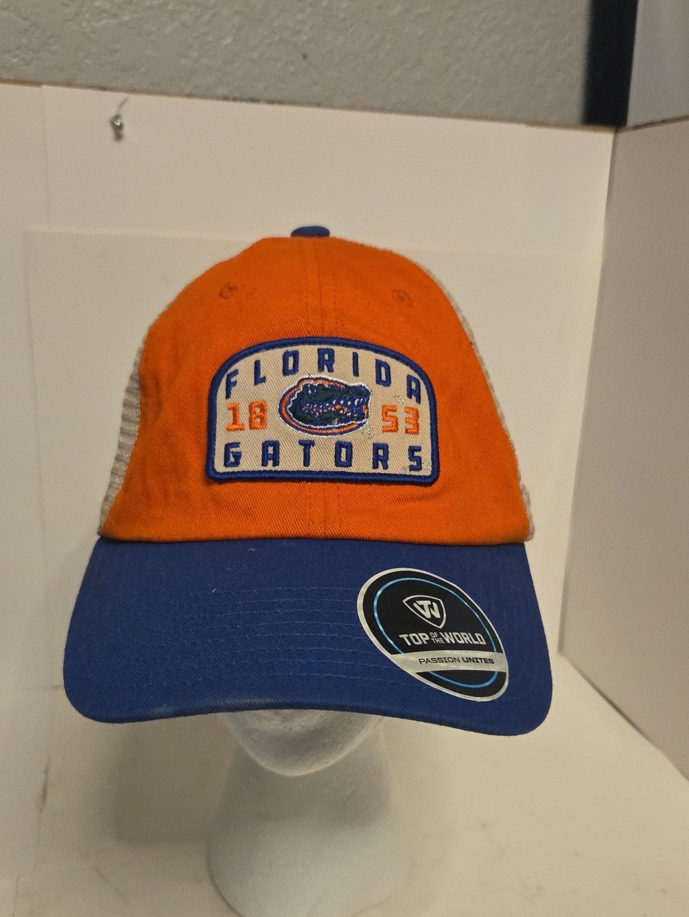 Top of the World Orange and Blue Florida Gators Mesh Back Cap